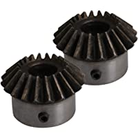 Los mejores  - CNBTR 2 piezas 45# acero 2 módulo 20 dientes 14mm diámetro del agujero 90 grados rueda de engranaje cónico cónico